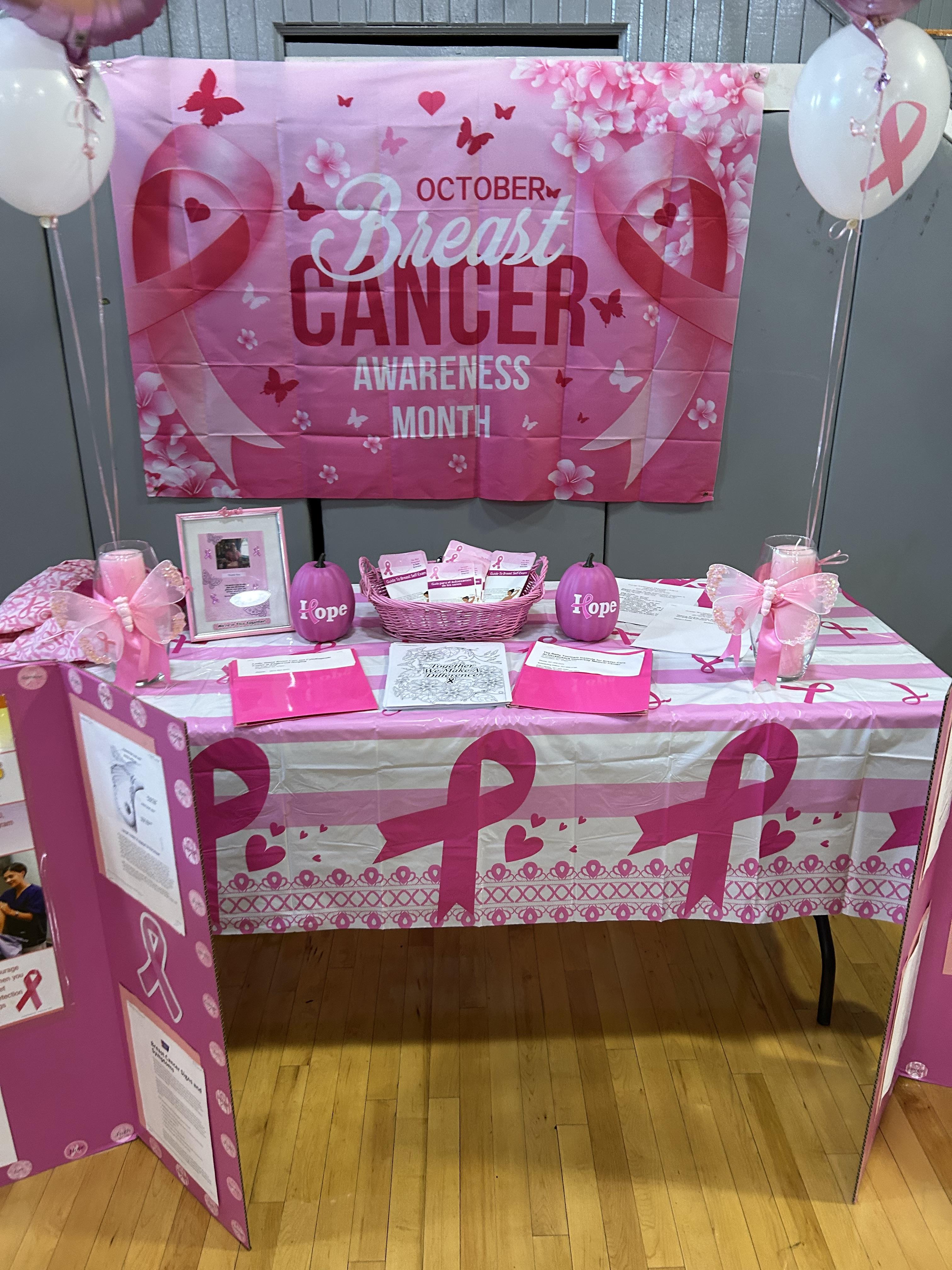 Breast Cancer Awareness Month at the Washington School