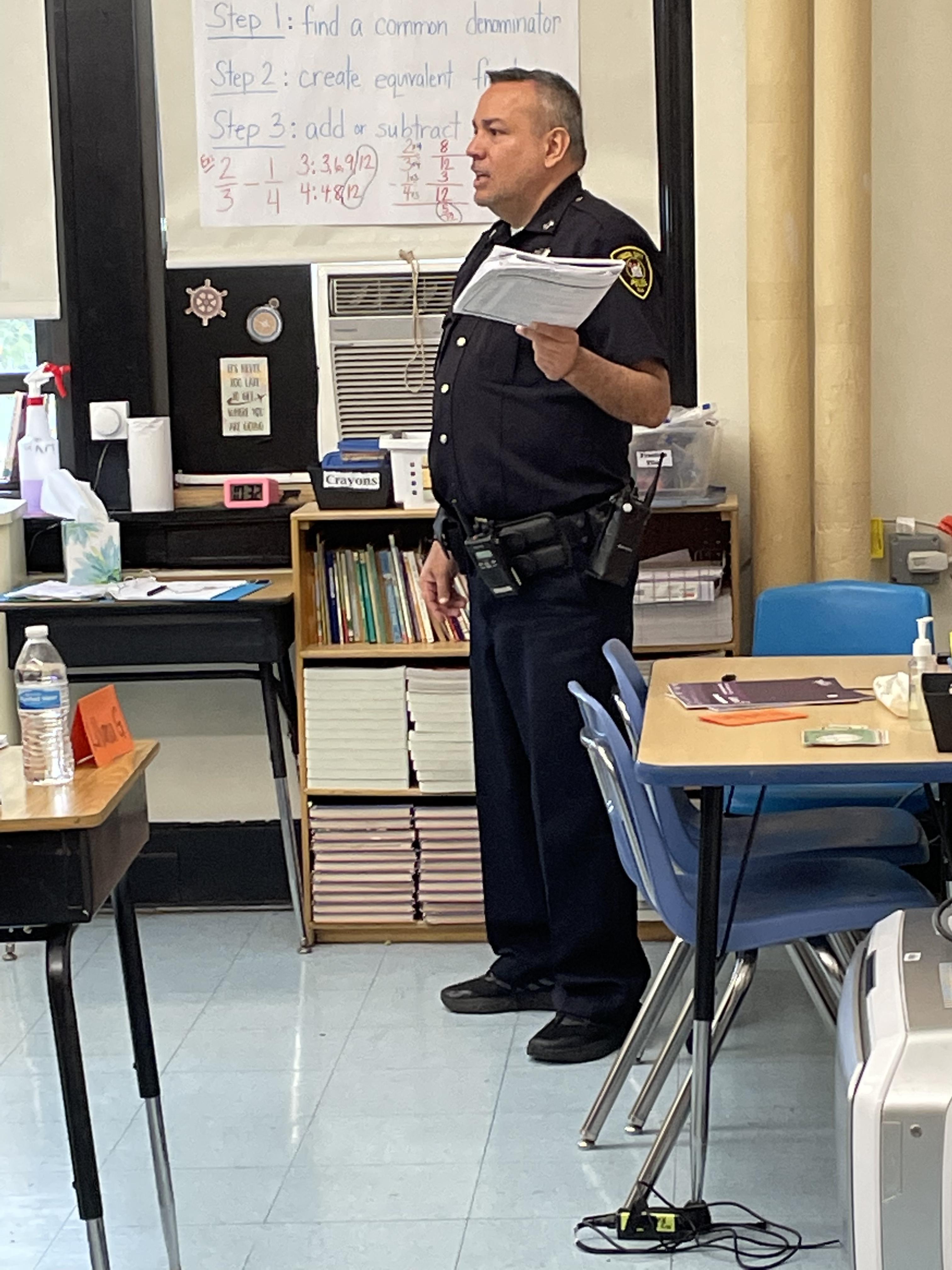 Happy Appreciation Law Enforcement Day at the Washington School