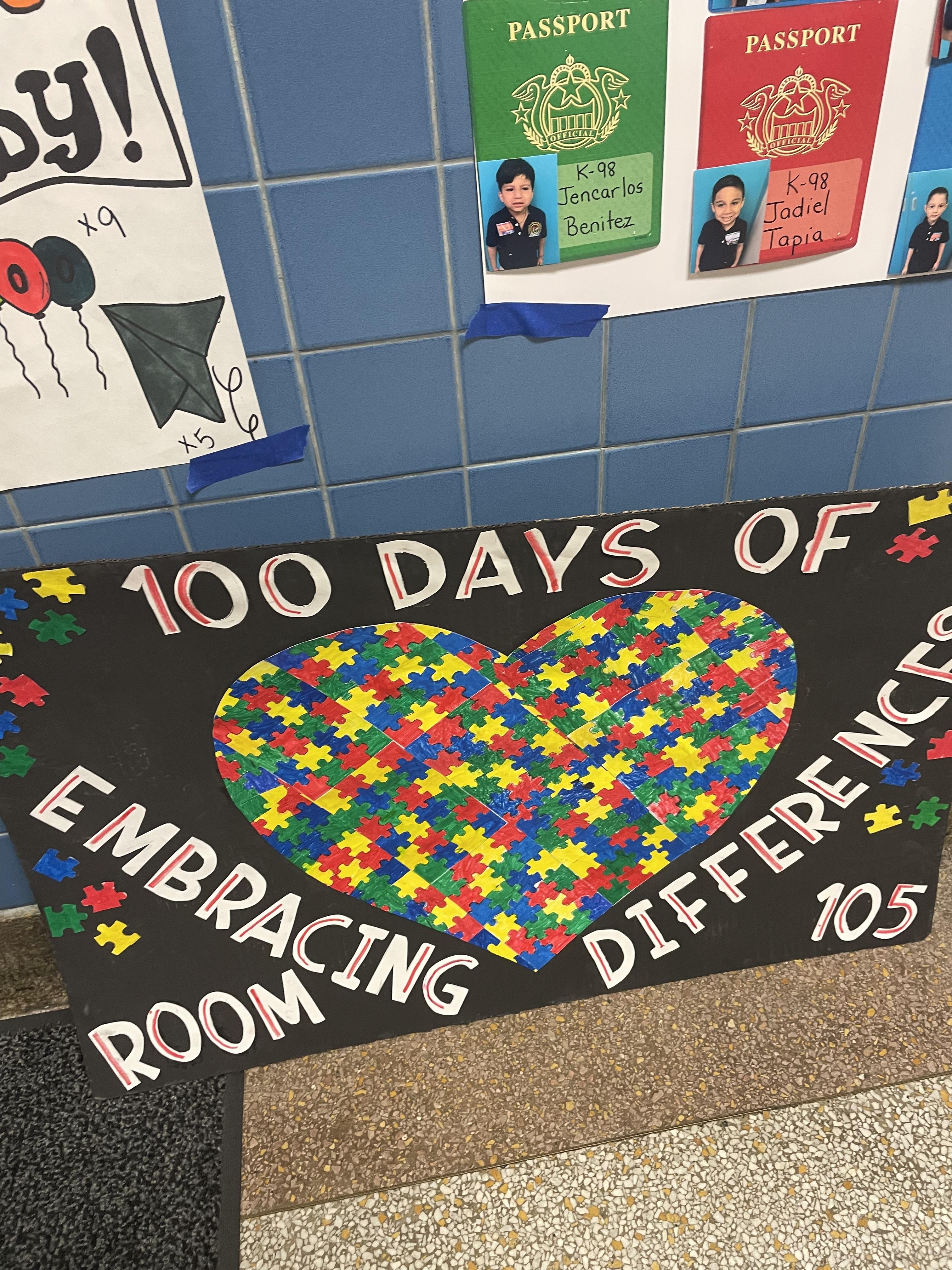 Celebrating 100 Days at the Washington School