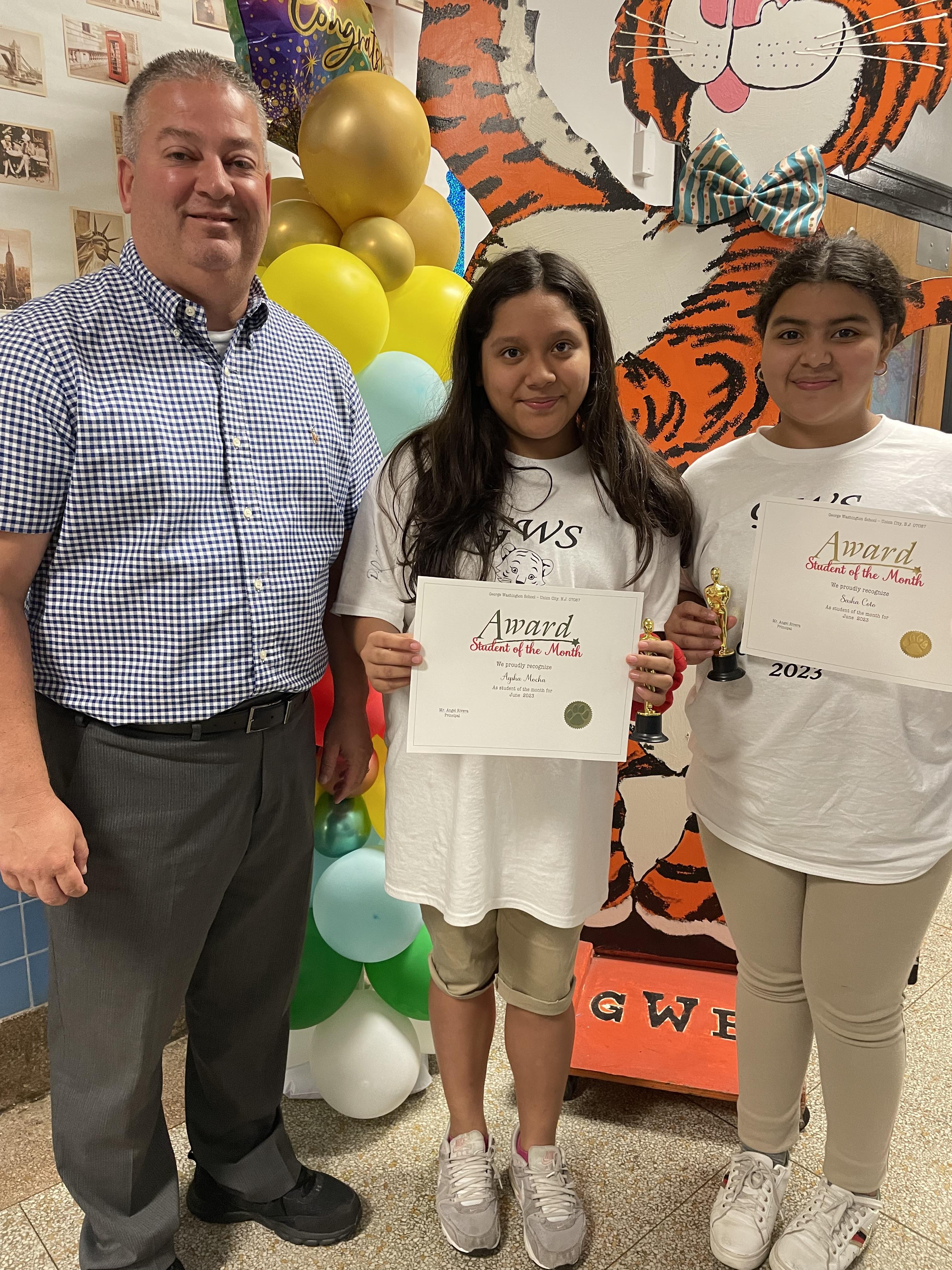 Washington School June 2023 Students Of The Month